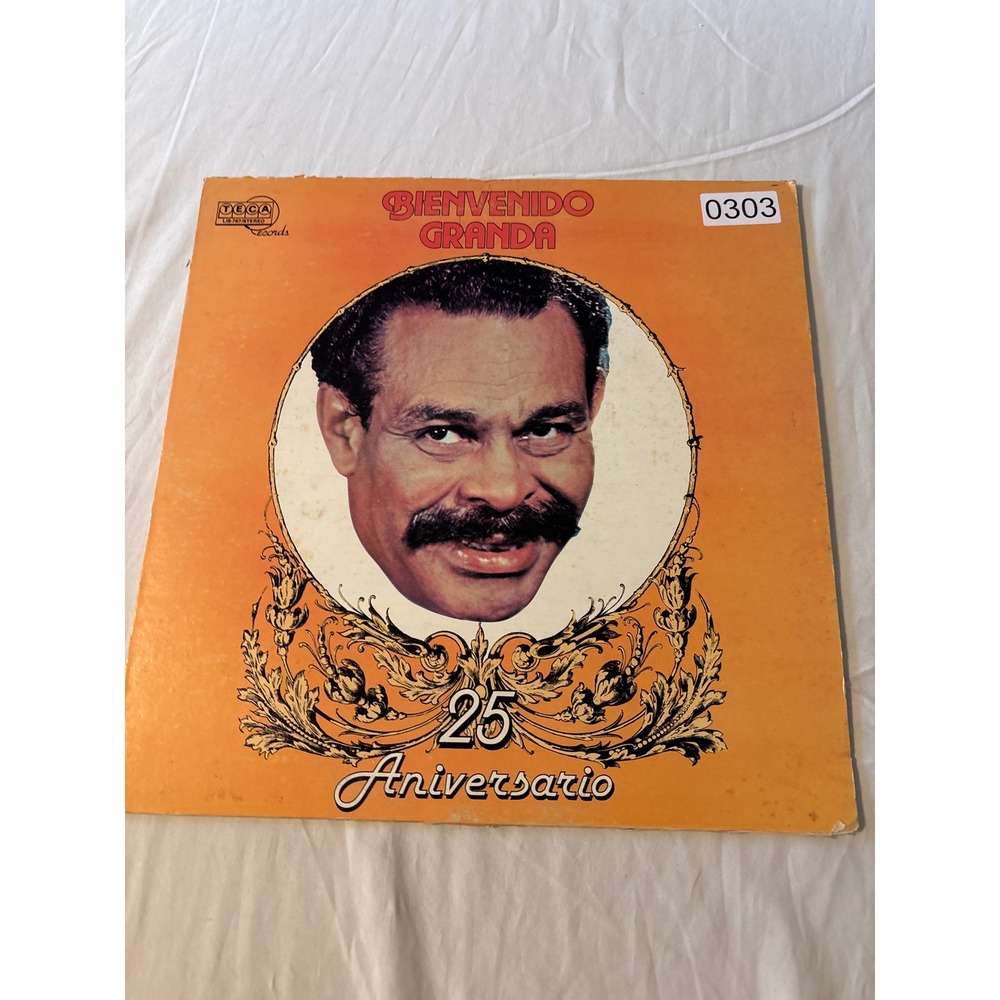 Teca Bienvenido Granda 25 Aniversario Vinyl LP 12" Black Bolero Latin LIS-767